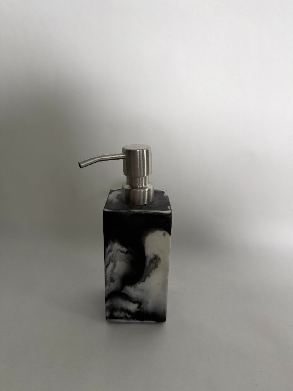 Pigeon and Poodle - Bahia Black Swirl - Designer Soap Dispenser